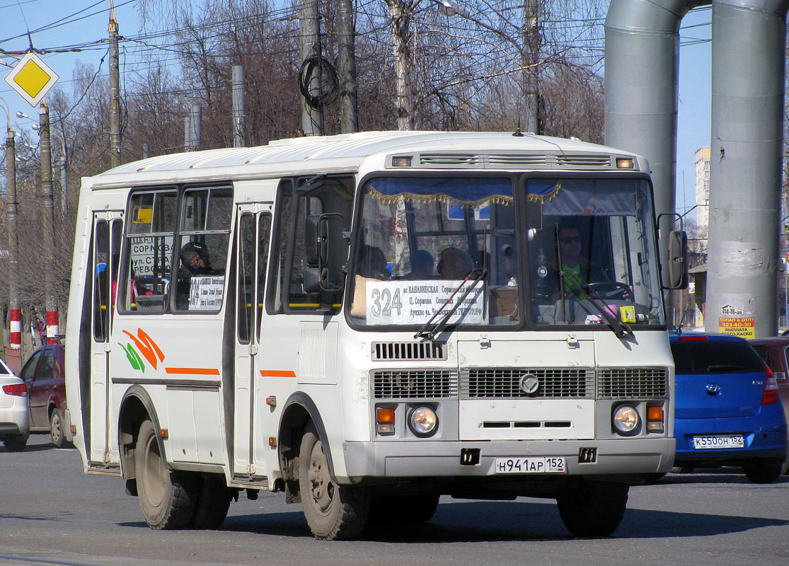 Нижегородская область, ПАЗ-32054 № Н 941 АР 152