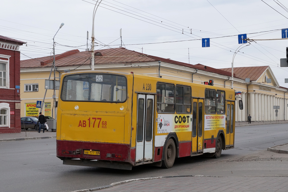 Тамбовская область, Jelcz M11 № АВ 177 68