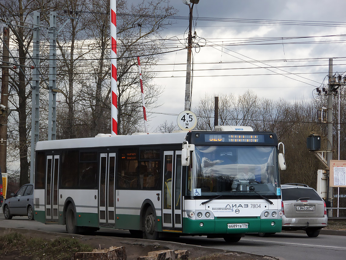 Санкт-Петербург, ЛиАЗ-5292.60 № 7804