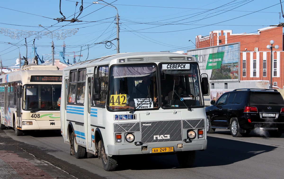 Томская область, ПАЗ-32054 № АА 249 70