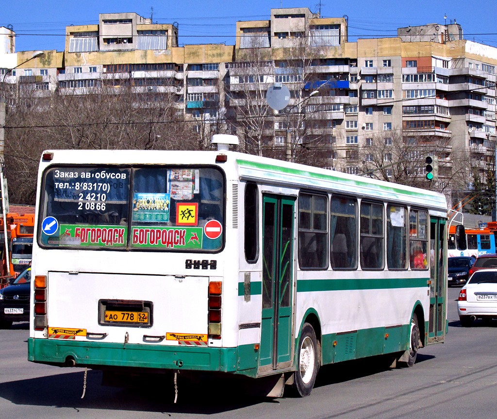 Нижегородская область, ЛиАЗ-5256.40-01 № АО 778 52