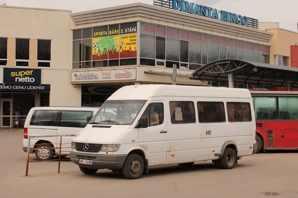 Latvia, Mercedes-Benz Sprinter W904 412D № 607