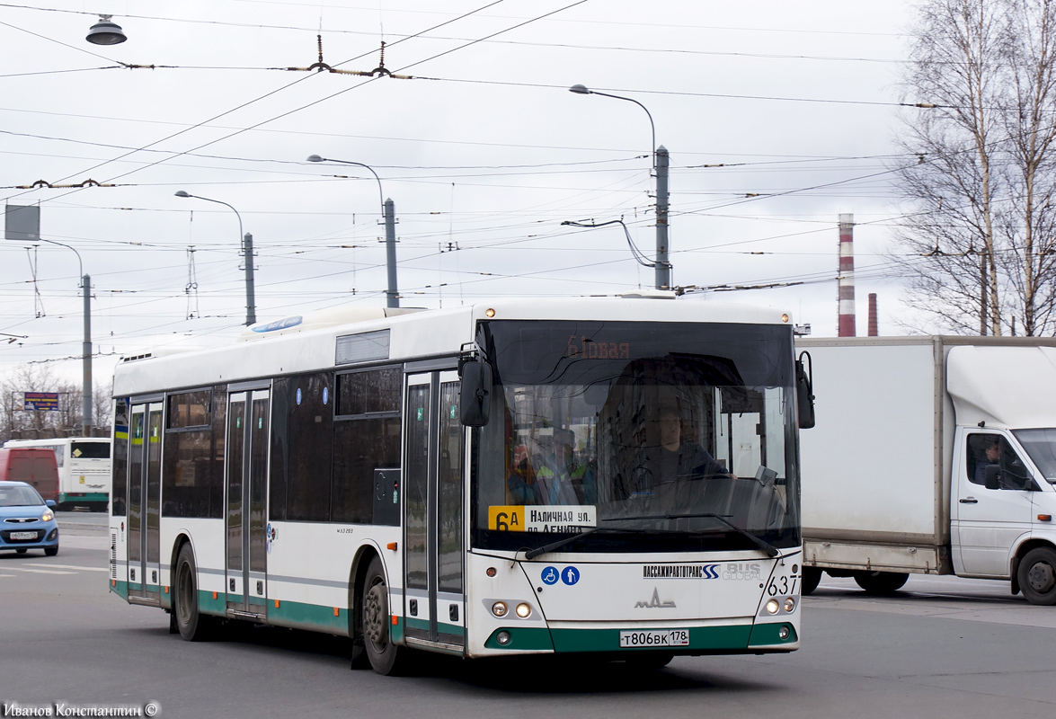 Санкт-Петербург, МАЗ-203.085 № 6377