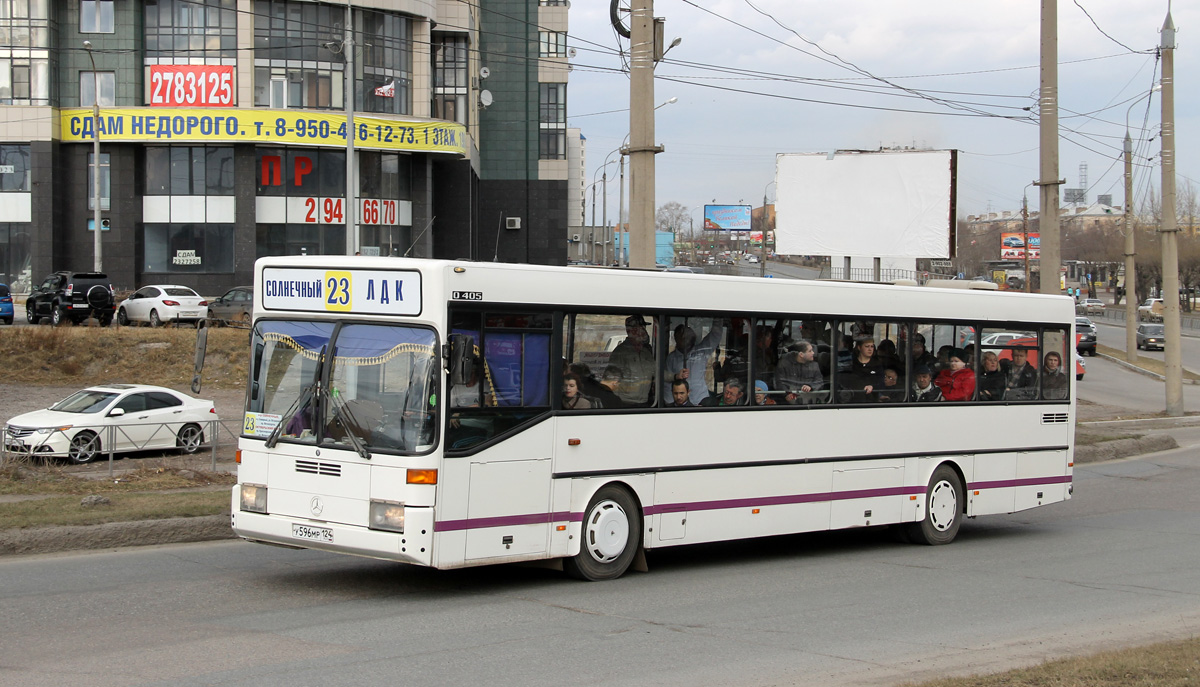 Красноярский край, Mercedes-Benz O405 № У 596 МР 124