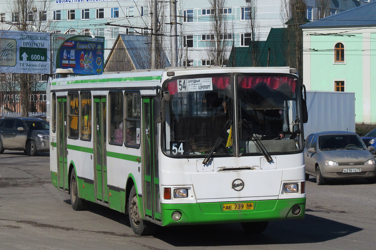 Пензенская область, ЛиАЗ-5256.45 № АЕ 739 58