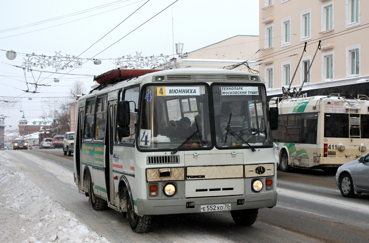 Томская область, ПАЗ-32054 № Е 552 ХО 70