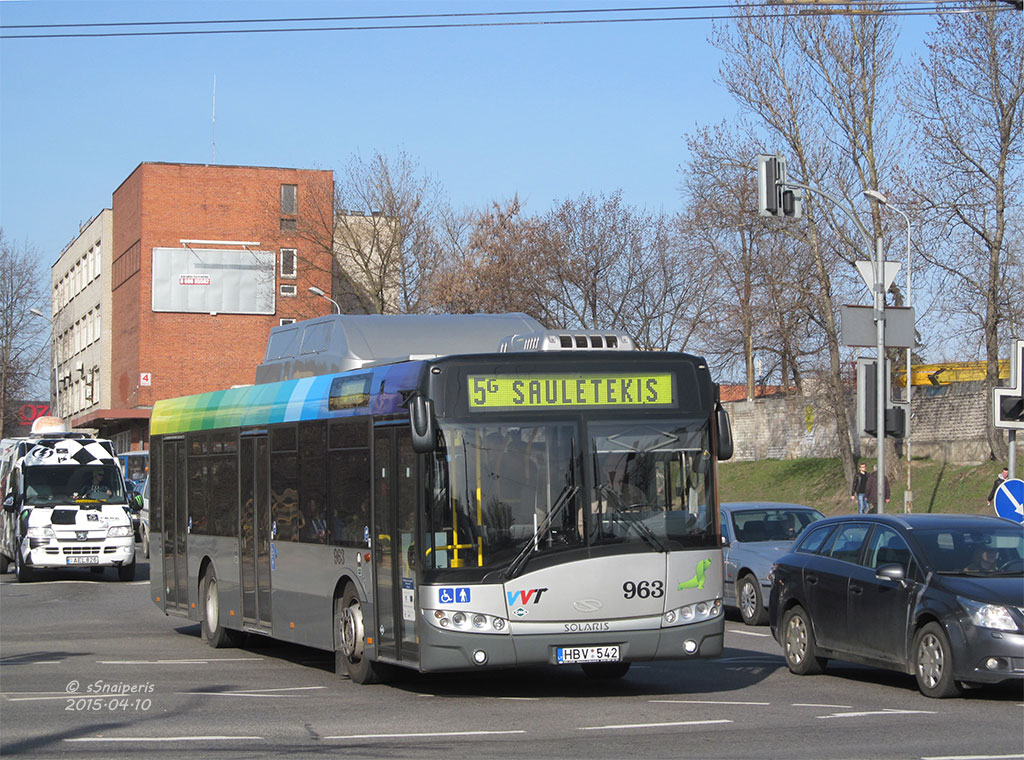 Литва, Solaris Urbino III 12 CNG № 963