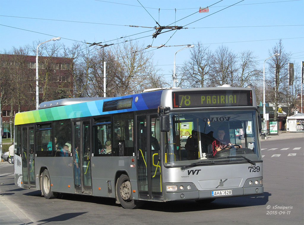 Литва, Volvo 7700 № 729