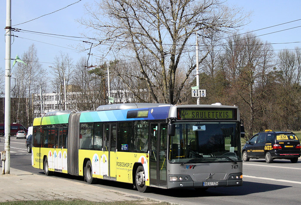 Литва, Volvo 7700A № 747