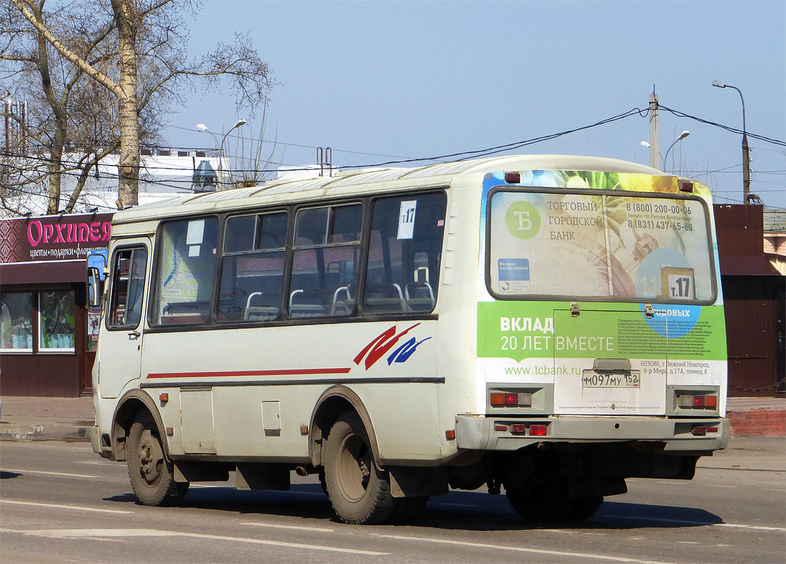 Нижегородская область, ПАЗ-32054 № М 097 МУ 152