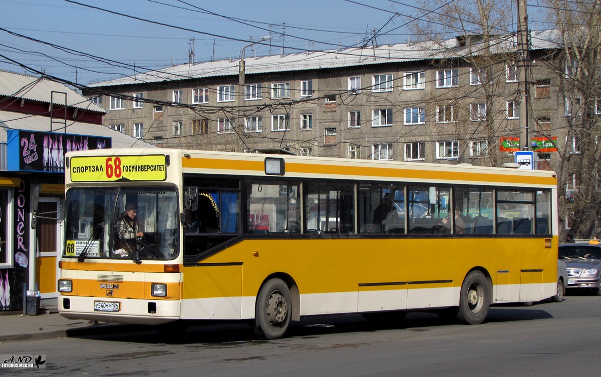 Красноярский край, MAN 791 SL202 № У 540 МР 124