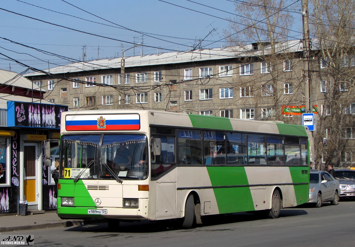 Красноярский край, Mercedes-Benz O405 № К 989 МА 124