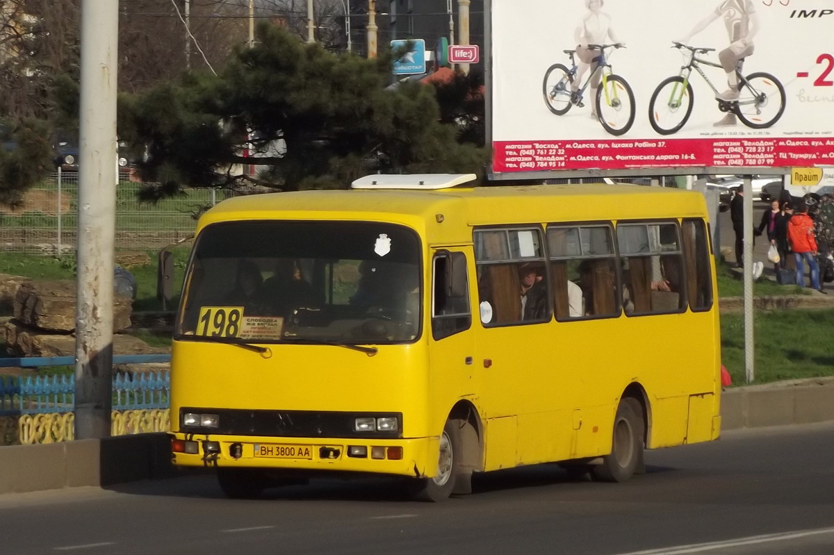 Одесская область, Богдан А091 № BH 3800 AA