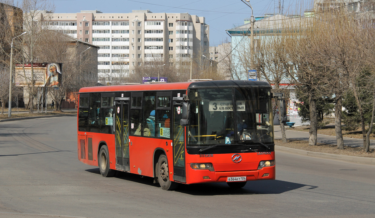 Красноярский край, Higer KLQ6118GS № В 364 КТ 124