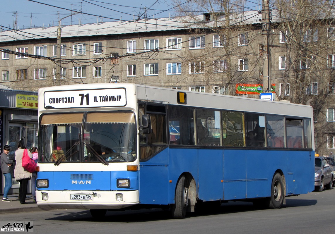 Красноярский край, MAN 791 SL202 № Е 283 КЕ 124