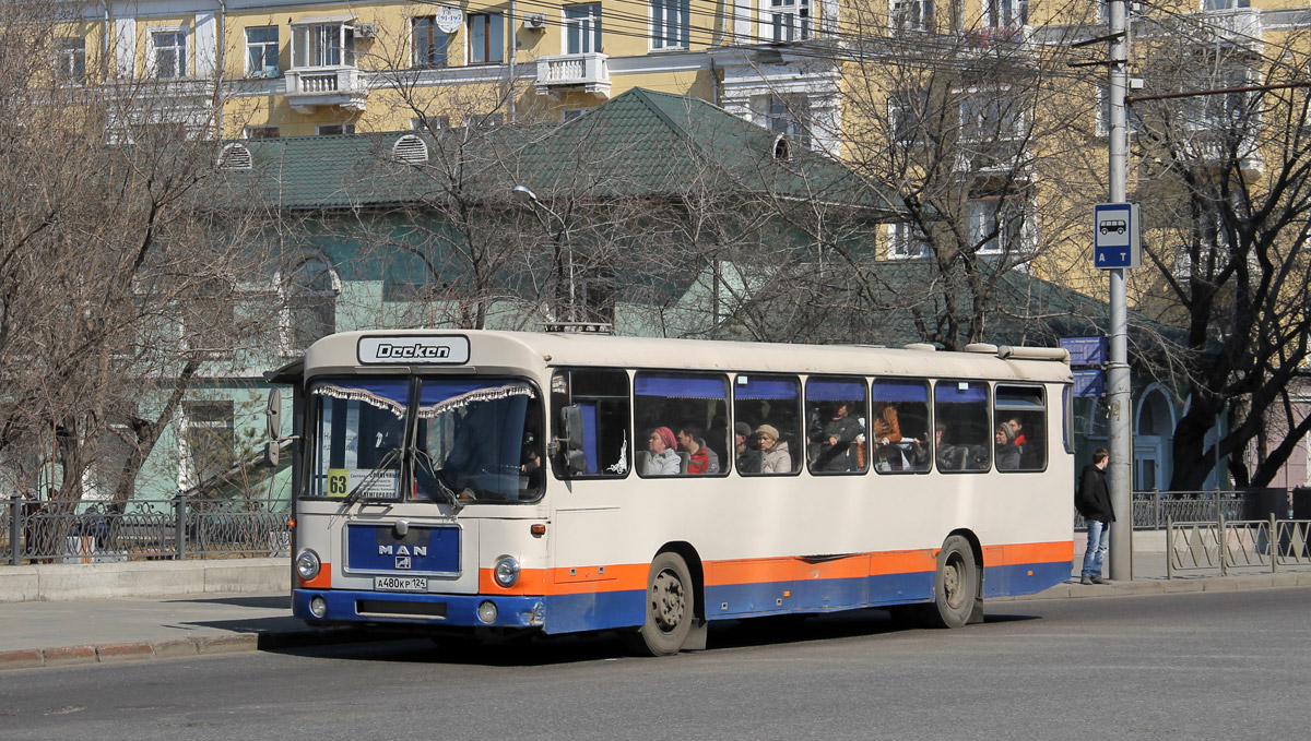 Красноярский край, MAN 789 SÜ240 № А 480 КР 124