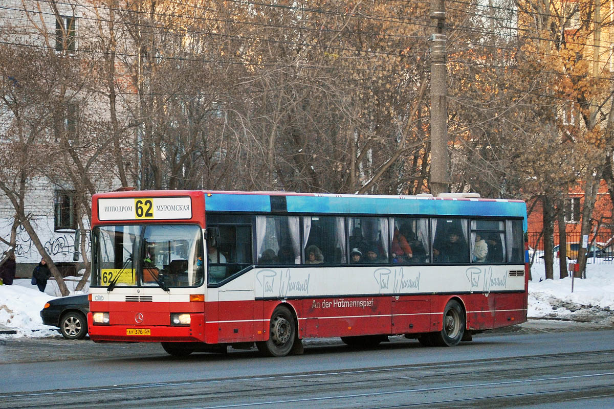 Пермский край, Mercedes-Benz O405 № АУ 376 59