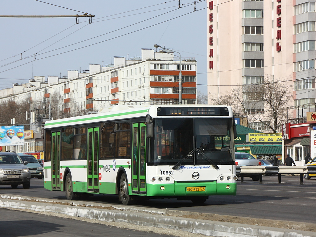 Москва, ЛиАЗ-5292.21 № 10652