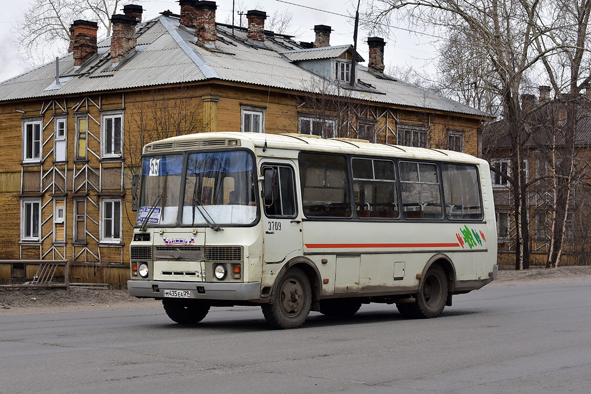 Архангельская область, ПАЗ-32054 № 3709