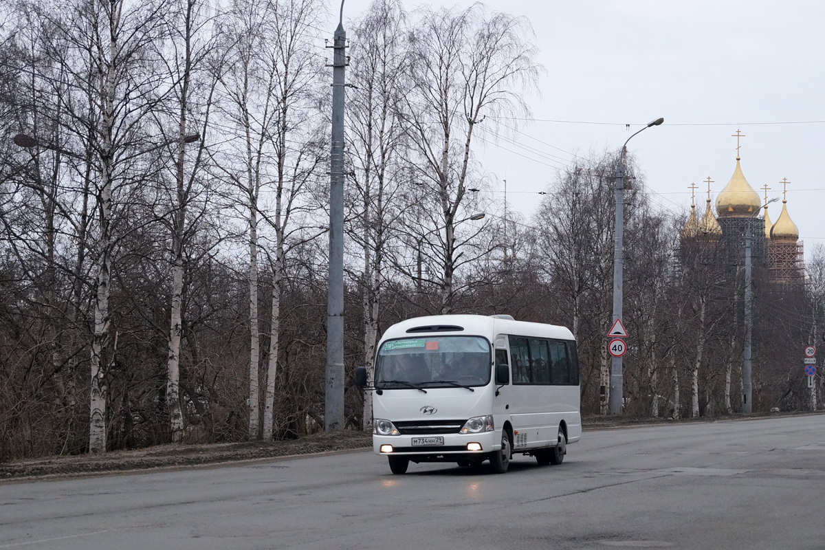 Архангельская область, Hyundai County Deluxe № М 734 НН 29