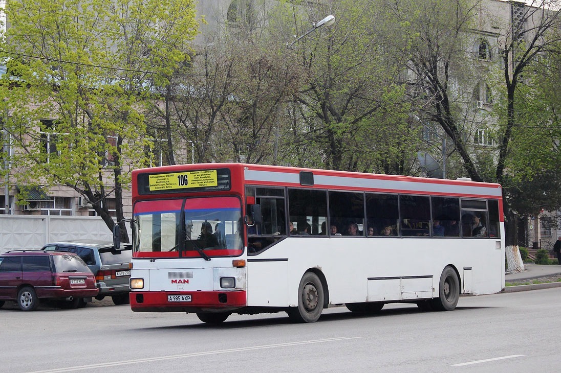 Алматы, MAN 791 SL202 № A 985 AXP