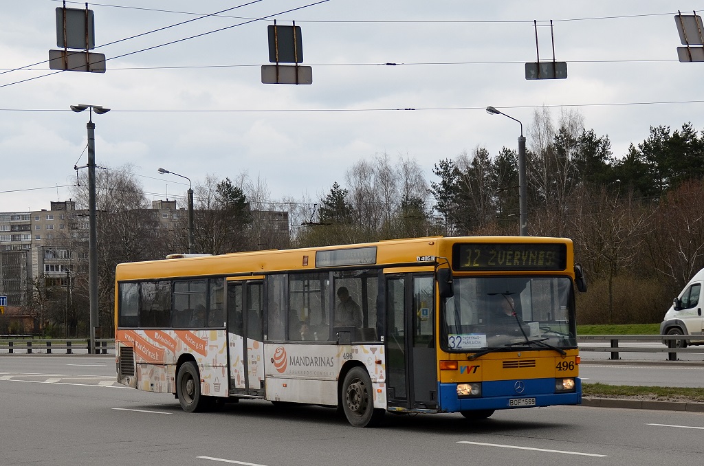 Литва, Mercedes-Benz O405N2 № 496