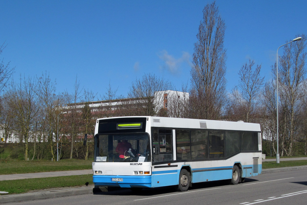 Литва, Neoplan N4011NF № 61