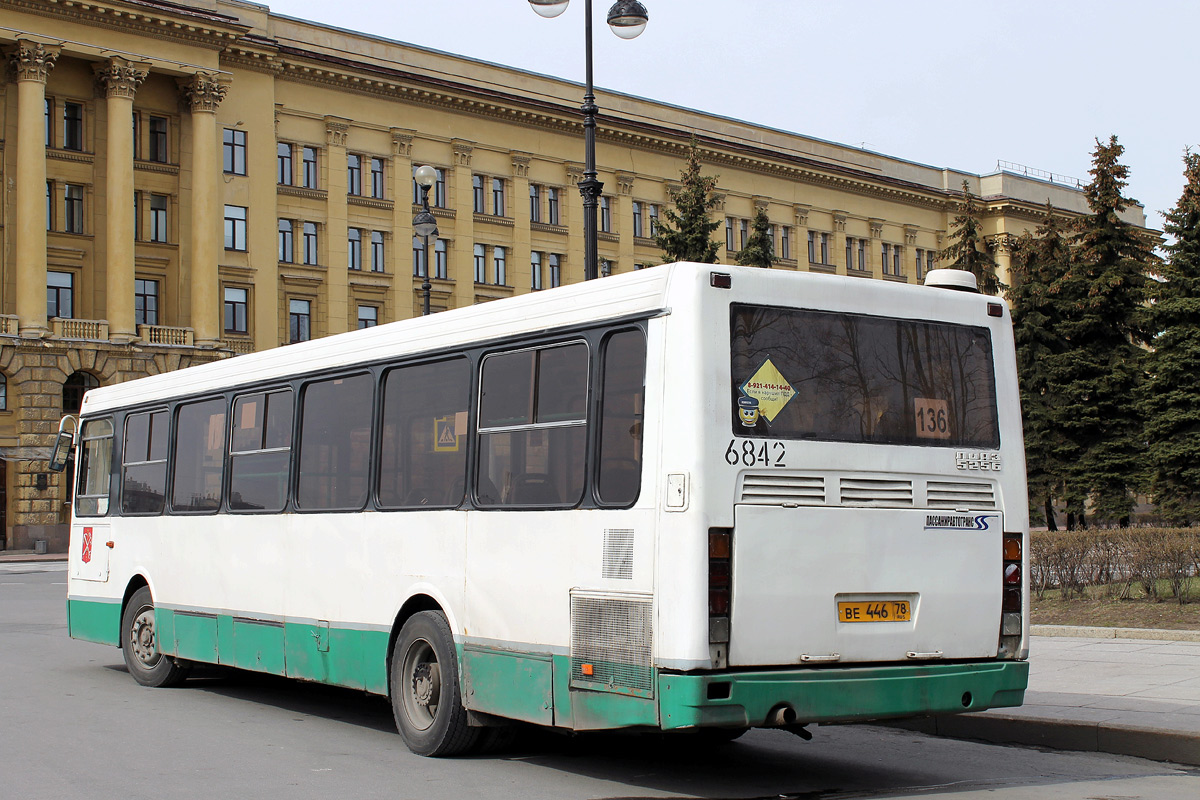 Санкт-Петербург, ЛиАЗ-5256.25 № 6842