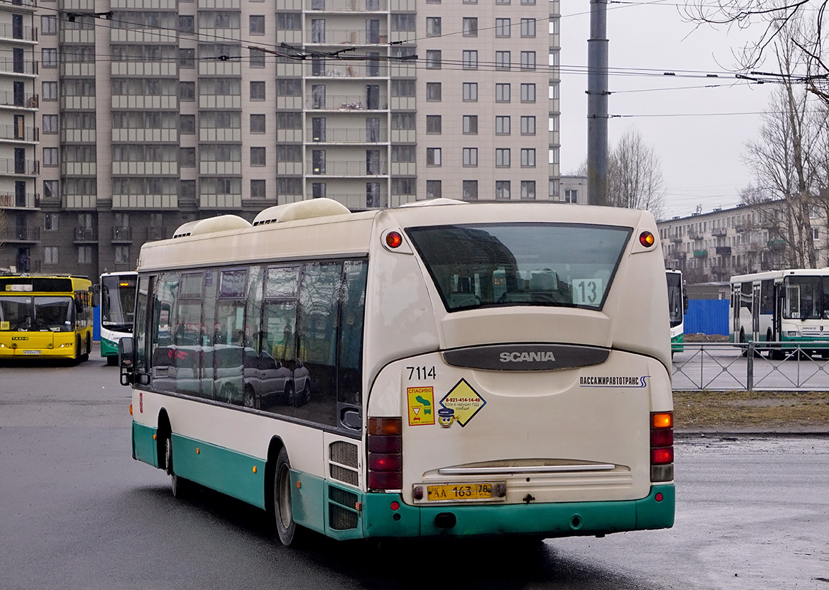 Санкт-Петербург, Scania OmniLink I (Скания-Питер) № 7114