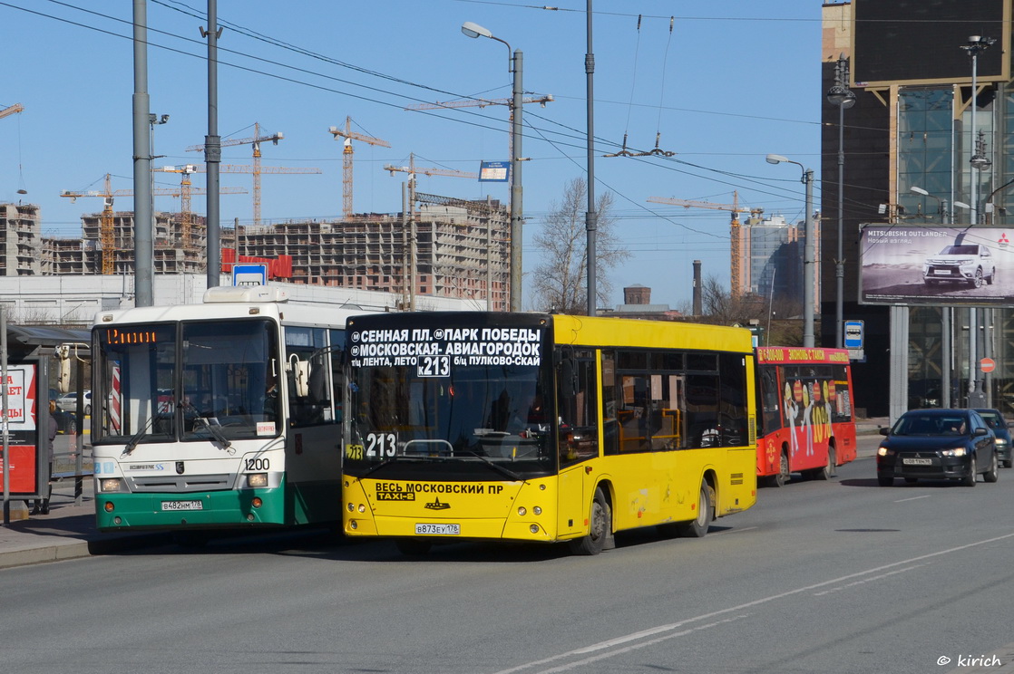 Санкт-Петербург, МАЗ-206.067 № В 873 ЕУ 178