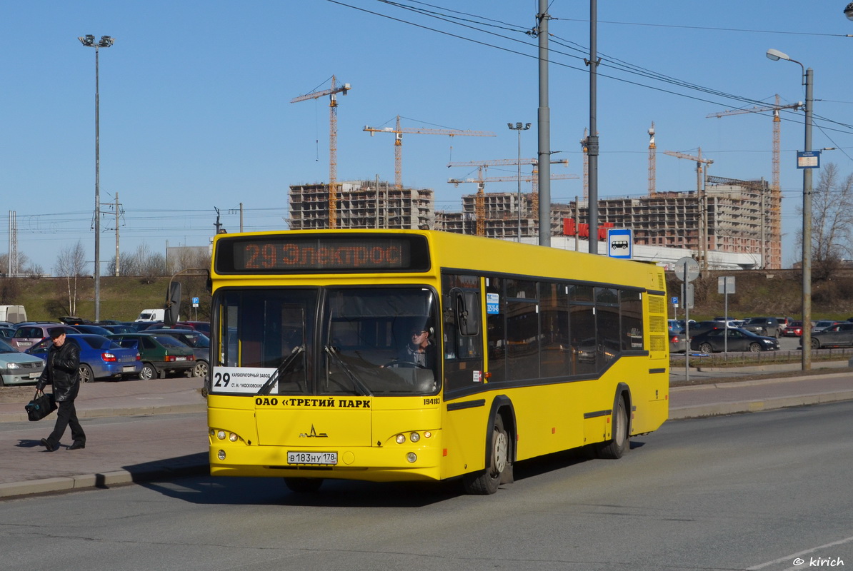 Санкт-Петербург, МАЗ-103.468 № В 183 НУ 178