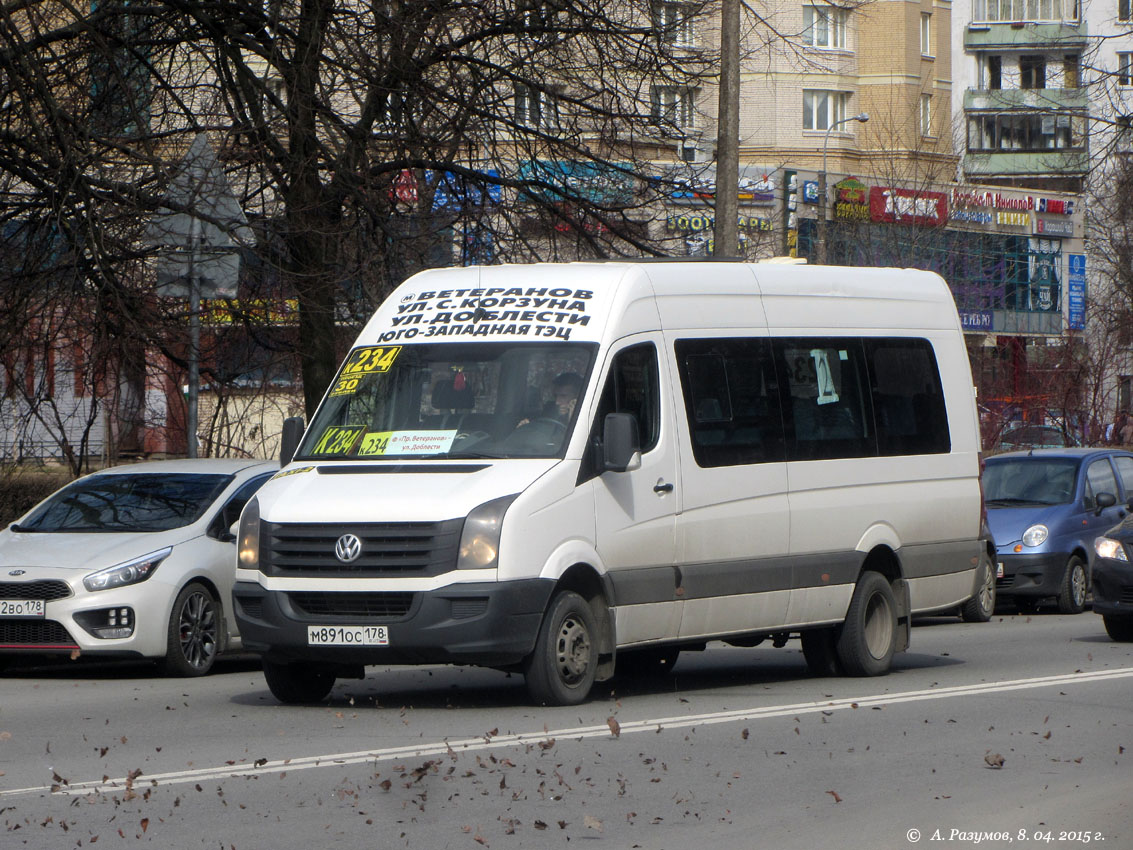 Saint Petersburg, Luidor-22370C (Volkswagen Crafter) # М 891 ОС 178