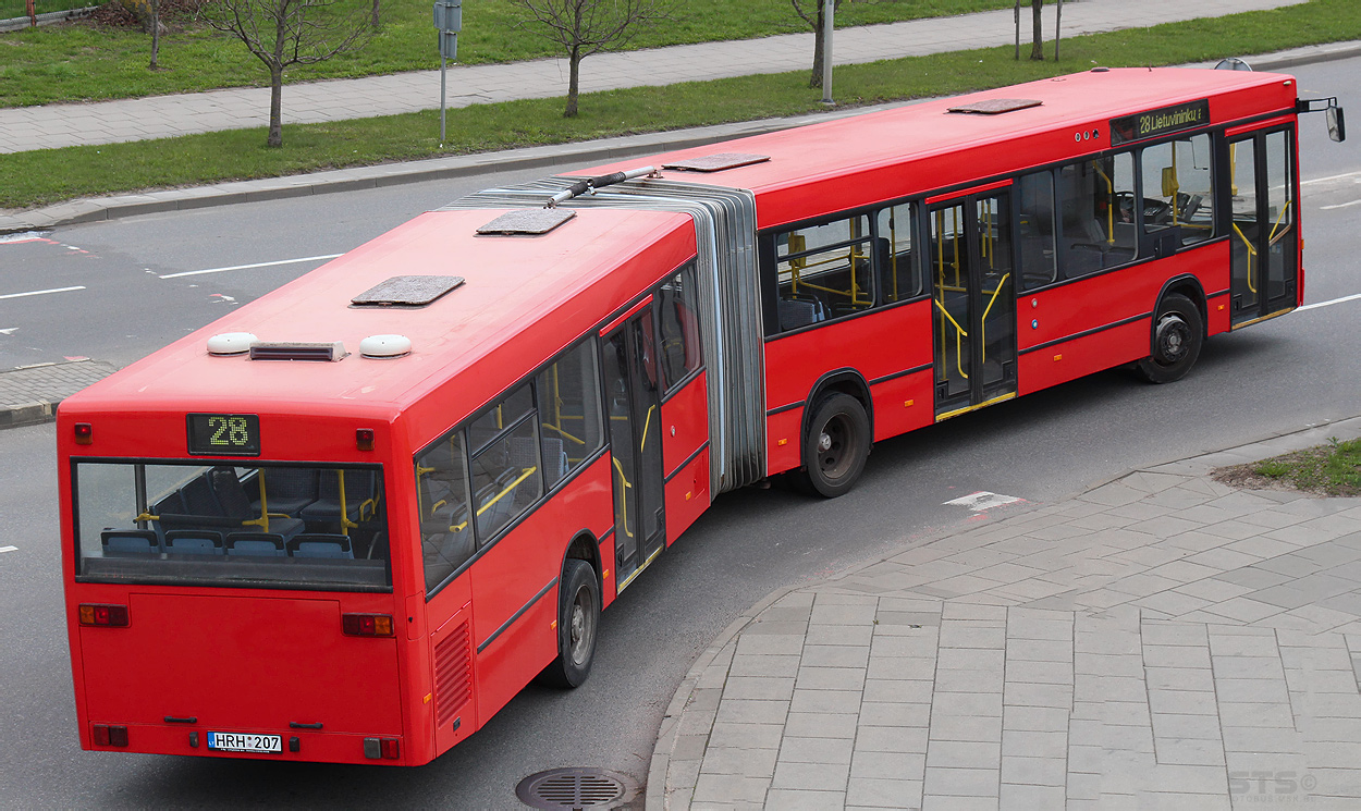 Литва, Mercedes-Benz O405GN2 № HRH 207