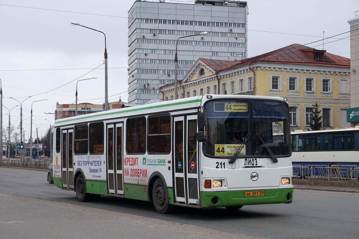 Архангельская область, ЛиАЗ-5256.36 № 211