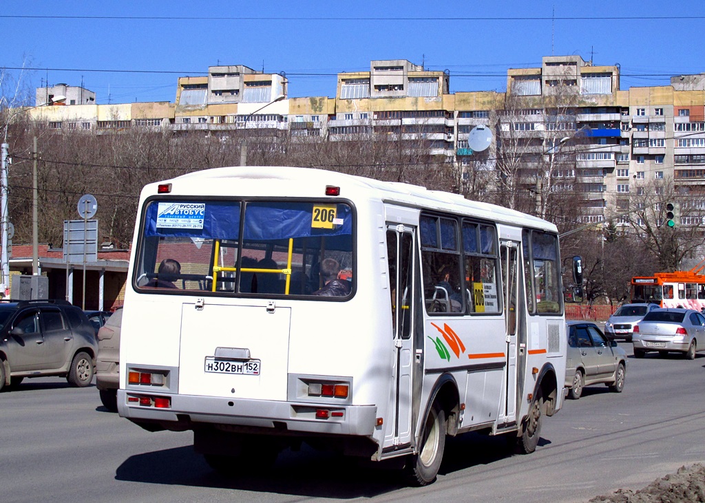 Нижегородская область, ПАЗ-32054 № Н 302 ВН 152