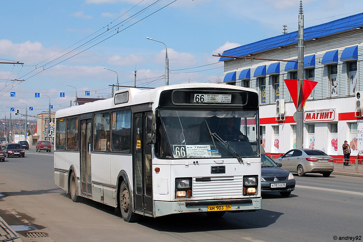 Пензенская область, Van Hool A120/31 № АМ 903 58