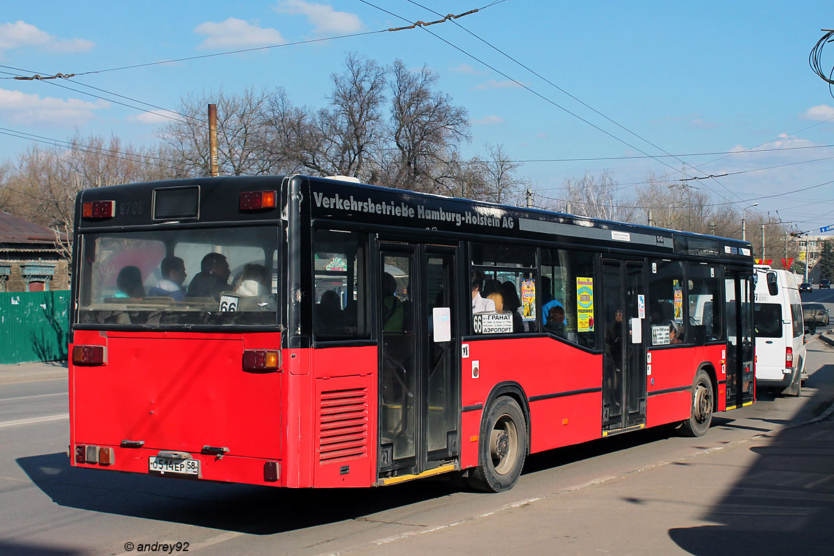 Пензенская область, Mercedes-Benz O405N2 № О 514 ЕР 58