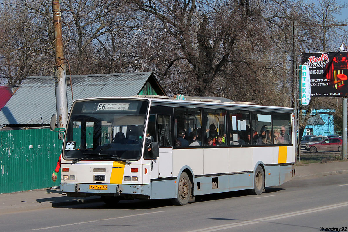 Пензенская область, Van Hool A600 № АХ 127 58