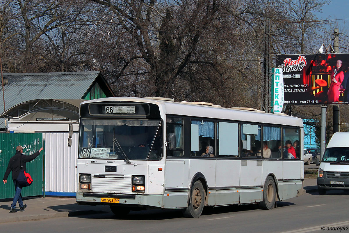 Пензенская область, Van Hool A120/31 № АМ 903 58