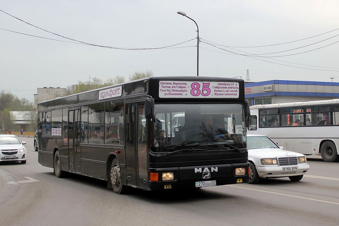 Алматы, MAN A10 NL202 № 270 OAA 02