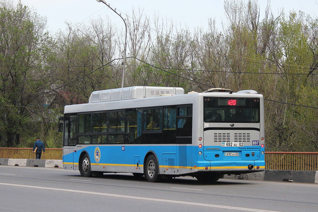 Алматы, Yutong ZK6118HGA № 897