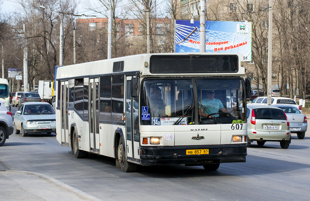 Rostov region, MAZ-103.065 № 607