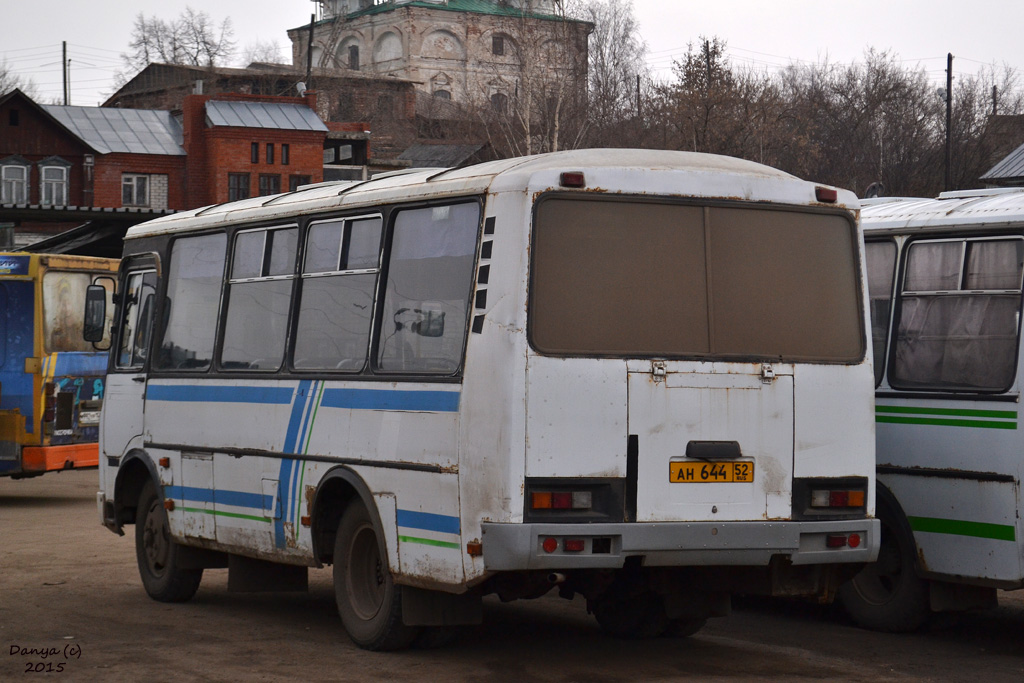 Нижегородская область, ПАЗ-32054 № АН 644 52