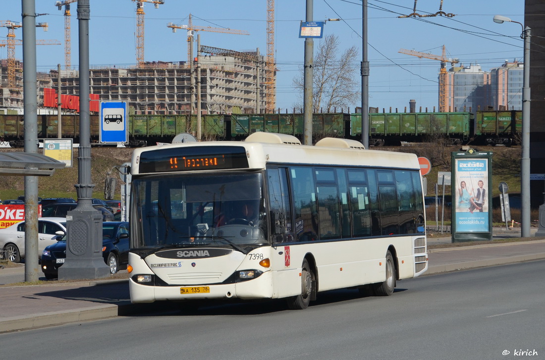 Санкт-Петербург, Scania OmniLink I (Скания-Питер) № 7398