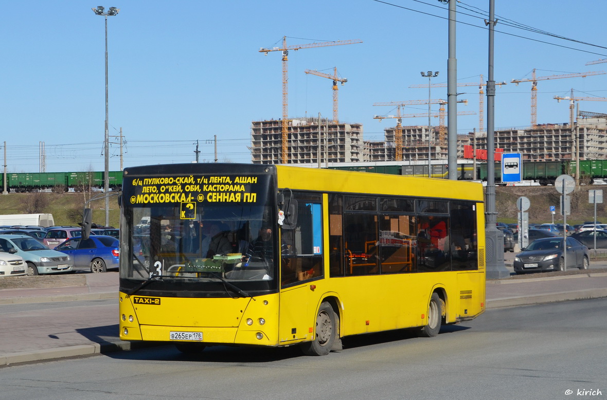 Санкт-Петербург, МАЗ-206.067 № В 265 ЕР 178