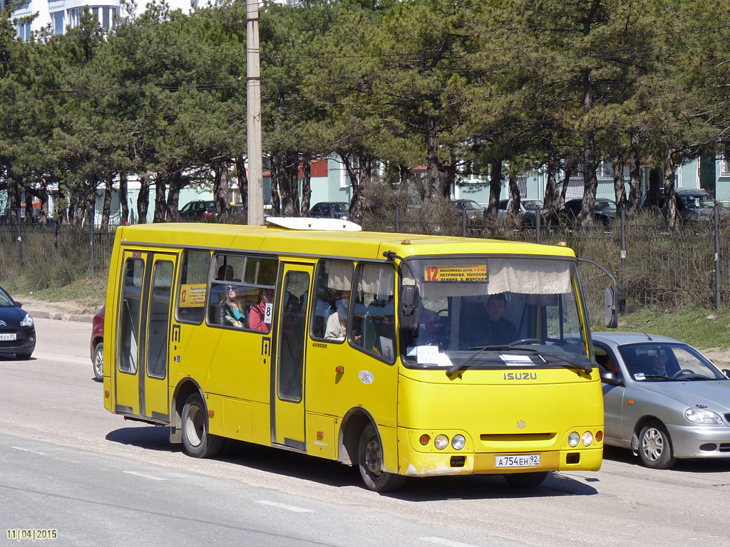 Севастополь, ЧА A092Н2 № А 754 ЕН 92