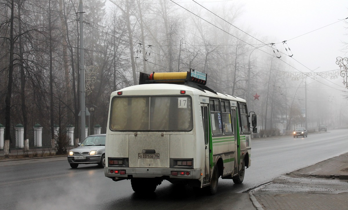 Томская область, ПАЗ-32051-110 № О 331 ОЕ 70