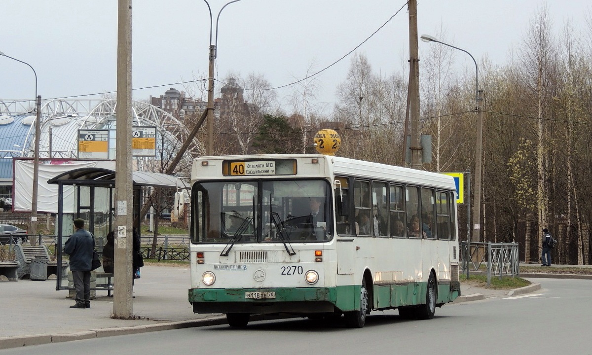 Санкт-Петербург, ЛиАЗ-5256.25 № 2270