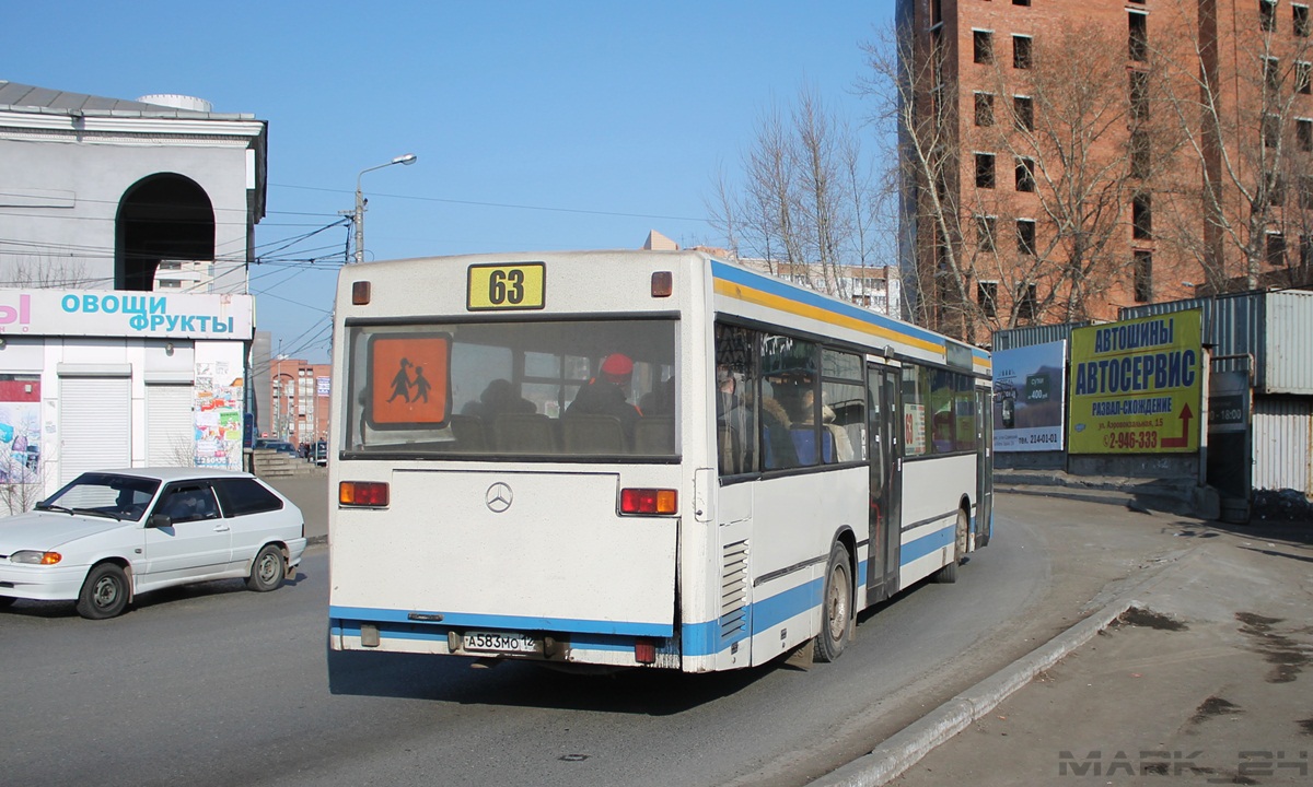 Красноярский край, Mercedes-Benz O405N № А 583 МО 124