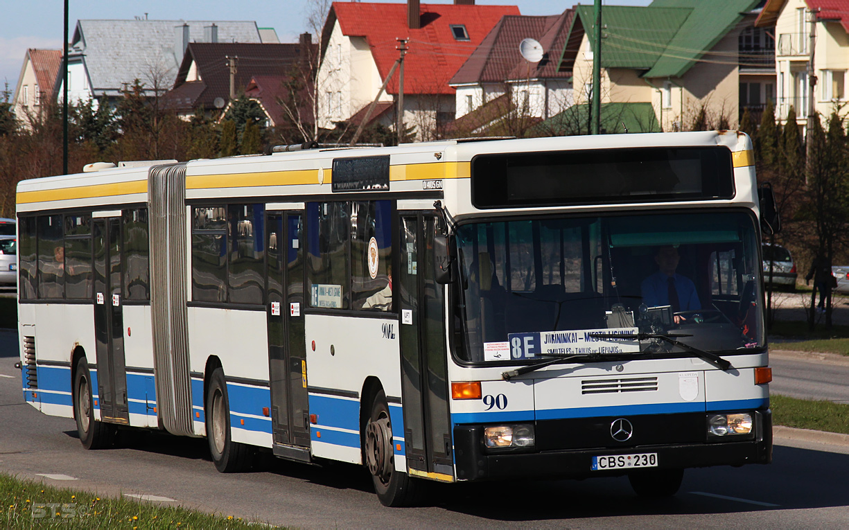 Літва, Mercedes-Benz O405GN № 90